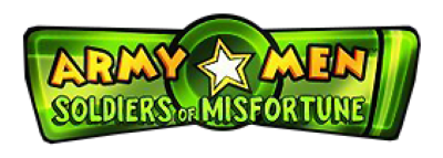 Army Men Soldiers of Misfortune title screen for Nintendo DS